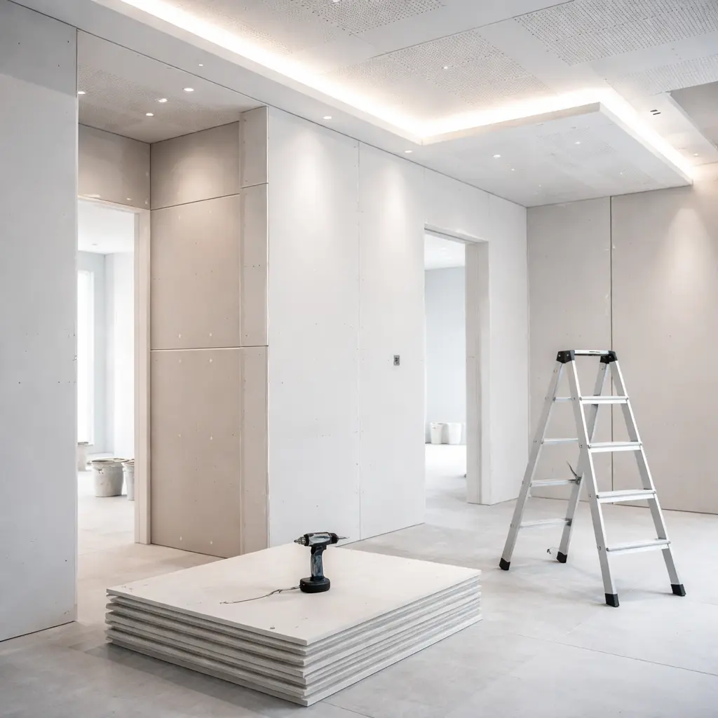 Trockenbau – Professioneller Trockenbau für Ihr Projekt – von Trennwänden über Akustikdecken bis zur Dämmung.